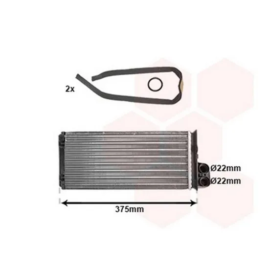 Radiator Incalzire RENAULT MASTER 2 1998->2010 Calorifer M cu /fara aer conditionat 330x157 ->2003 Perioada 1998 1999 2000 2001 2002 2003 2004 2005 2006 2007 2008 2009