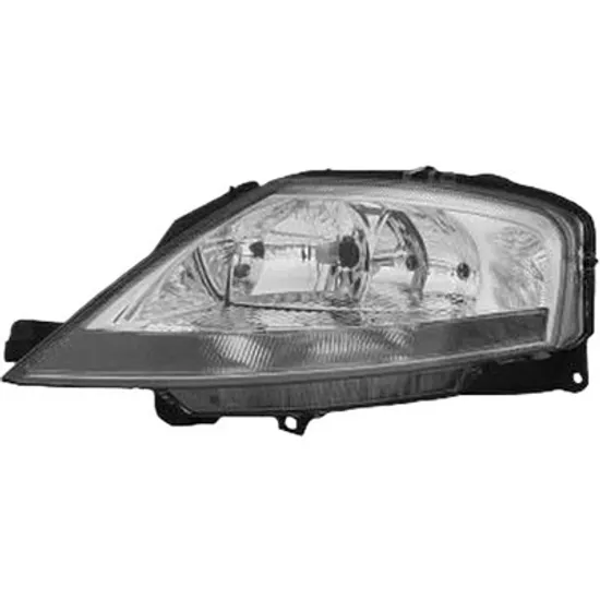 Far stanga CITROEN C3 1 2002->2012 perioada 2005 2006 2007 2008 2009 2010 2011 2012 2013 cu motor reglaj, semnal fumuriu, cu reglaj electric, cu bec H7/H1