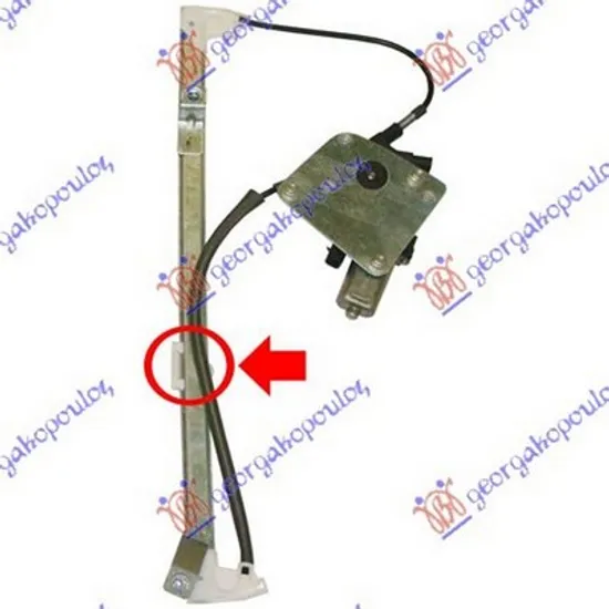 Macara Usa JEEP CHEROKEE LIBERTY KJ 2001->2008 Macara usa spate dreapta 2005-> Perioada 2005 2006 2007 2008