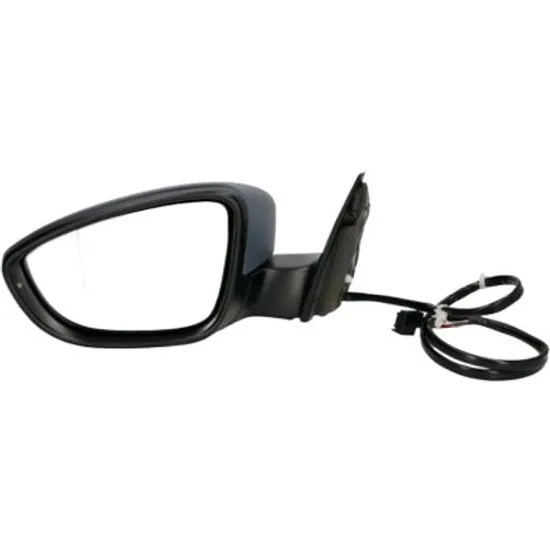 Oglinda exterioara stanga VW PASSAT CC 2008->2012 perioada 2008 2009 2010 2011 2012 , cu semnal, inaltime cm 37, latime cm 15, reglaj electric, cu incalzire, prevopsit grund