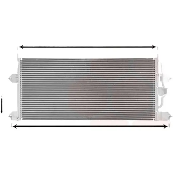 Radiator aer conditionat FORD FOCUS 3 2010->2019 pentru 1.6 TDCi, perioada 2010 2011 2012 2013 2014 2015 2016 2017
