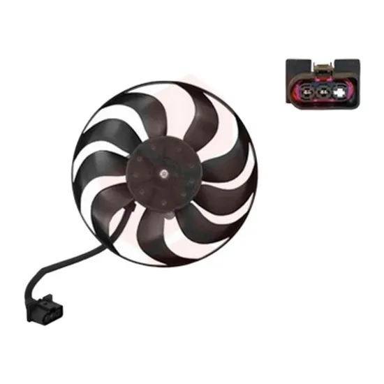 Ventilator motor SKODA RAPID 2011->2019 1.4 TSI 92KW 125CP , pentru motor CZCA perioada 2015 2016 2017 2018 2019