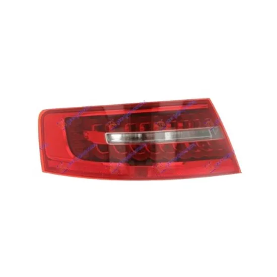 Lampa stop spate stanga AUDI A6 C6 2004->2011 perioada 2008 2009 2010 2011 , semnal transparent, exterior, cu bec LED