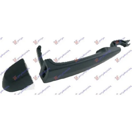Maner Usa BMW X5 E70 2006->2013 Maner usa spate exterioara pentru vopsit.stanga Perioada 2007 2008 2009 2010 2011 2012 2013
