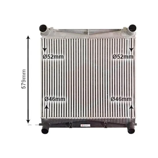 Intercooler LAND ROVER RANGE ROVER 3 2002->2012 pentru 3.6 D 4x4, 3.6 TD 8 4x4, perioada 2006 2007 2008 2009 2010 2011 2012