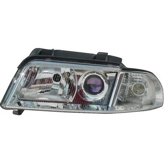 Far stanga AUDI A4 8D2; B5 1994->2000 perioada 1994 1995 1996 1997 1998 1999 2000 de la an de fabricatie 02/1999, fara motor reglaj, cu reglaj electric, cu bec H7/H7