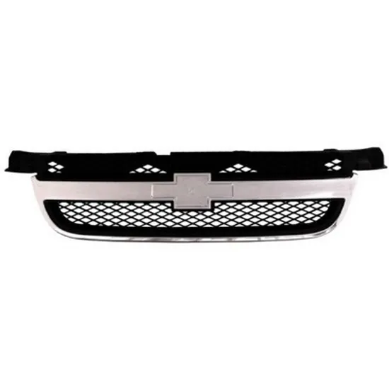 Grila Radiator CHEVROLET AVEO SEDAN T250 2005-> Grila radiator pt sedan cu ornam crom fara emblema 2007-> Perioada 2007 2008 2009 2010 2011 2012