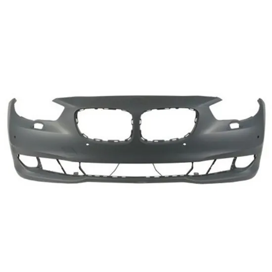 Bara Fata BMW 5 F10 2009->2016 Bara fata pentru vopsit (cu senzori pilot parcare si gauri spalator far) (GT/F07) Perioada 2010 2011 2012 2013 2014 2015 2016