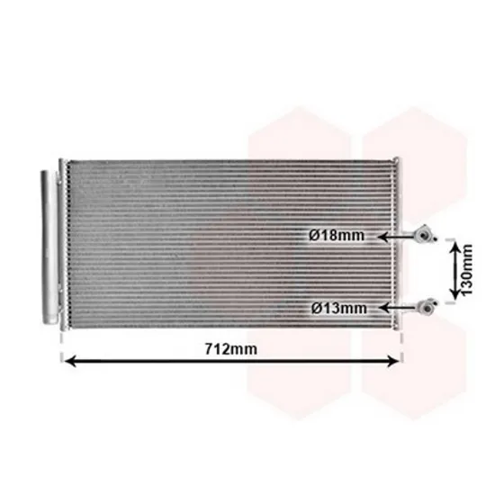 Radiator Aer Conditionat VOLVO S90 2 2016-> Radiator aer conditionat benzina-diesel (720x344x16) Perioada 2016 2017 2018 2019 2020 2021 2022