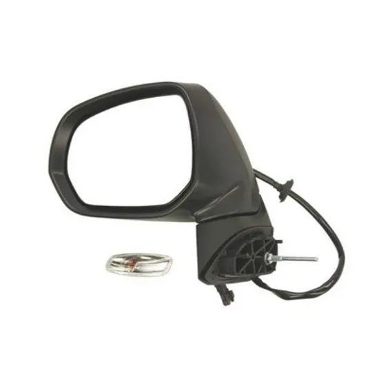 Oglinda PEUGEOT 5008 1 2009->2017 Oglinda exterioara electrica cu incalzire cu rabatare electrica pentru vopsit (cu semnal si lampa podea) STANGA Perioada 2013 2014 2015 2016