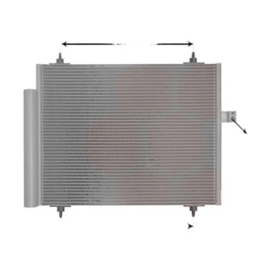 Radiator aer conditionat OPEL ANTARA 2006-> pentru 2.4 LPG 4x4, perioada 2006 2007 2008 2009 2010