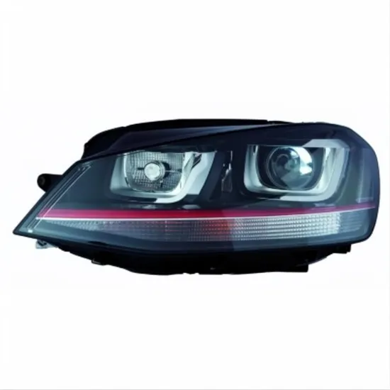 Faruri VW GOLF 7 2012->2020 Far GTI Bi-XENON cu Daylight LED (E) (TYC) DREAPTA Perioada 2013 2014 2015 2016