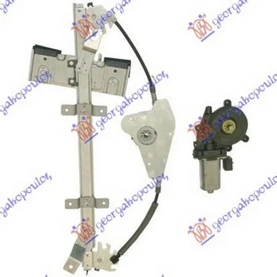 Macara Usa FORD FIESTA 5 JH 2001->2010 Macara geam usa fata electrica 5 usi EUROPE dreapta Perioada 2001 2002 2003 2004 2005 2006 2007 2008 2009 2010