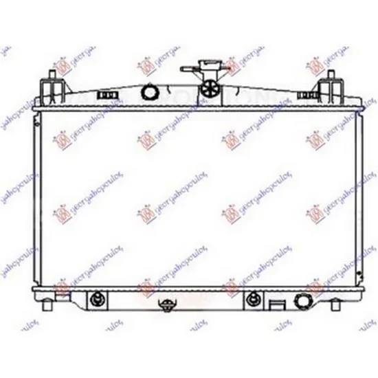 Radiator Motor MAZDA 2 2007->2014 Radiator apa 1,3-1,5 16V +/-A/C CV automata (35x55x1,6) (KOYO) Perioada 2007 2008 2009 2010 2011 2012 2013 2014