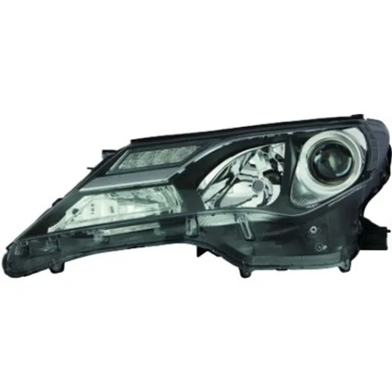 Far dreapta TOYOTA RAV 4 IV 2012->2018 perioada 2012 2013 2014 2015 2016 2017 2018 , pana la an de fabricatie 2016, fara motor reglaj, cu reglaj electric, cu bec HB3