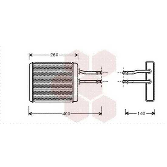 Radiator Incalzire ALFA ROMEO 156 1997->2005 Calorifer BEHR 210x180x26 Perioada 1997 1998 1999 2000 2001 2002 2003 2004 2005