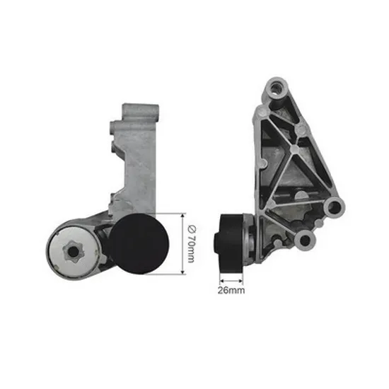 INTINZATOR CUREA TRANSMISIE FORD FOCUS 1.8 Turbo DI / TDDi -66KW/90CP- 1753cmc, pentru motor C9DA, C9DB, C9DC, perioada 1998,1999,2000,2001,2002,2003,2004