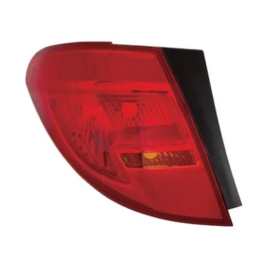 Lampa stop spate stanga OPEL MERIVA B 2010->2017 perioada 2011 2012 2013 2014 2015 2016 2017 pana la an de fabricatie 03/2014, rosu, semnal galben, exterior