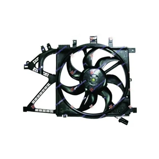 Ventilator Motor OPEL TIGRA TwinTop 2004->2010 Electroventilator complet 390MM 4PINI, Perioada 2004 2005 2006 2007 2008 2009 2010