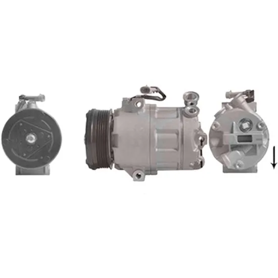 Compresor aer conditionat OPEL ASTRA G 1998->2009 pentru 2.0 16V , perioada 1998 1999 2000 2001 2002 2003 2004 2005