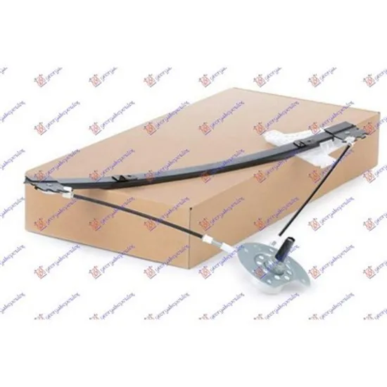 Macara Usa VW FOX 2003->2014 Macara geam usa pentru 3 usi manuala dreapta Perioada 2003 2004 2005 2006 2007 2008 2009