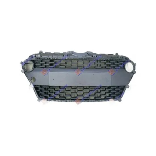 Grila bara fata HYUNDAI i10 2007->2013 perioada 2008 2009 2010 2011 2012 2013 gri inchis,