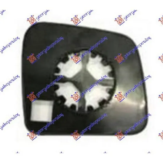 Sticla Oglinda JEEP GRAND CHEROKEE 4 2010->2020 Geam oglinda exterioara (FLAT GLASS) stanga Perioada 2010 2011 2012 2013 2014 2015 2016 2017