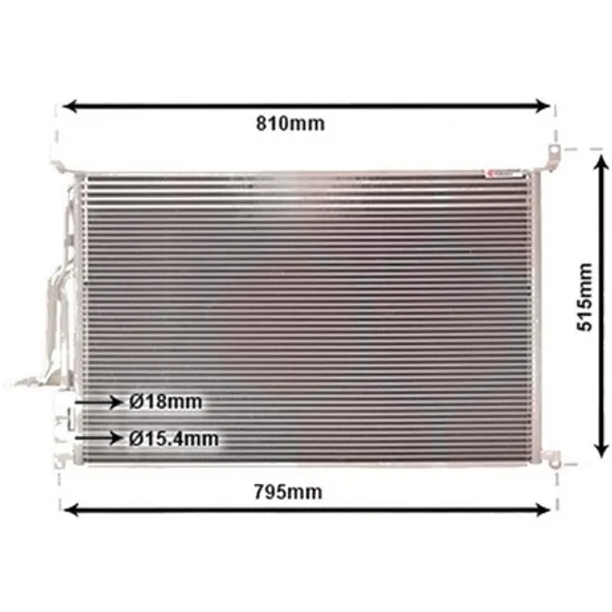 Radiator aer conditionat SKODA YETI 2009->2017 1.4 TSI 92KW 125CP , pentru motor CZCA perioada 2015 2016 2017