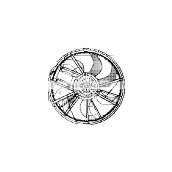 Ventilator motor VOLVO S40 2 2004->2012 2.4 125KW 170CP , pentru motor B 5244 S4 perioada 2004 2005 2006 2007 2008 2009 2010 2011 2012