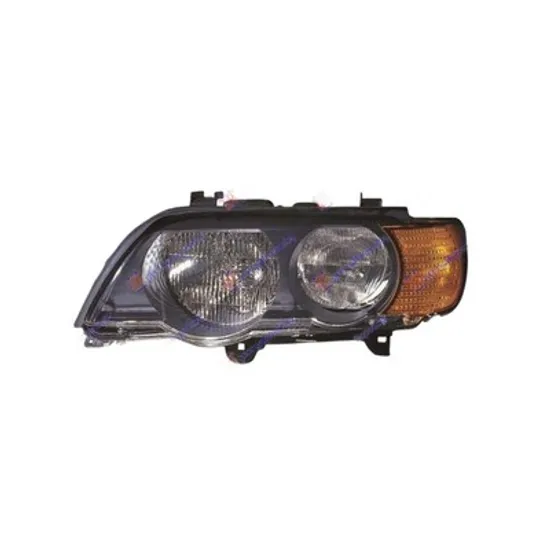 Faruri BMW X5 E53 2000->2006 Far reglaj electric (cu semnal galben) ->2004 (TYC) stanga Perioada 2000 2001 2002 2003 2004