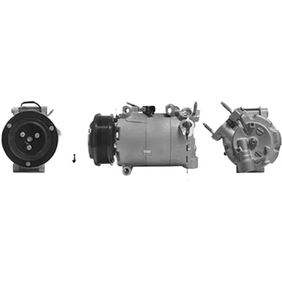 Compresor aer conditionat FORD KUGA 2 2012->2019 2.0 TDCi 100KW 136CP , pentru motor 0 perioada 2013 2014 2015 2016 2017 2018