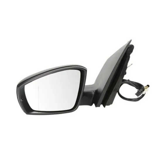 Oglinda VW POLO 6R1 2009->2020 Oglinda exterioara cu cabluri pentru vopsit (cu semnal) (mufa dreapta) STANGA Perioada 2009 2010 2011 2012 2013 2014