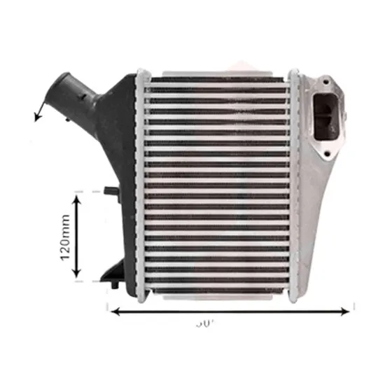 Intercooler HONDA CR-V 4 2012->2016 pentru 2.2 i-DTEC AWD , perioada 2012 2013 2014 2015 2016 2017