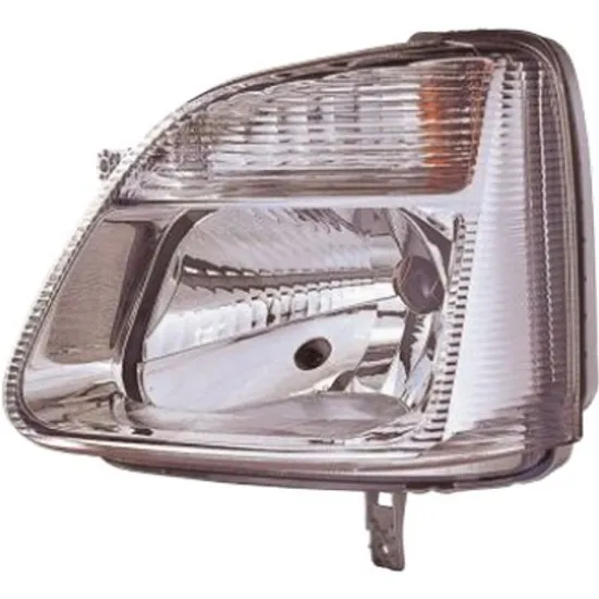 Far dreapta OPEL AGILA A 2000->2007 perioada 2000 2001 2002 2003 2004 2005 2006 2007 de la an de fabricatie 09/2002, fara motor reglaj, semnal transparent, cu reglaj electric, cu bec H4