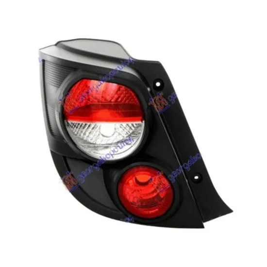 Stop Spate CHEVROLET AVEO SEDAN T300 2011-> Lampa spate stanga pt 3/5 usi cu rama neagra Perioada 2011 2012 2013 2014 2015 2016 2017