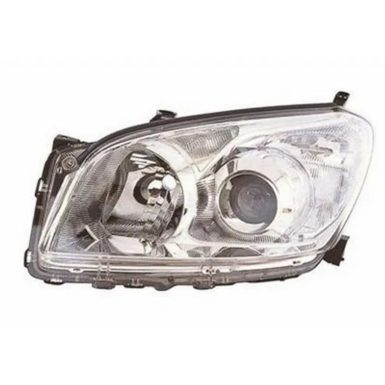 Faruri TOYOTA RAV 4 III 2005->2014 Far stanga regl reglaj electric cromat 2009-> Perioada 2009 2010 2011 2012
