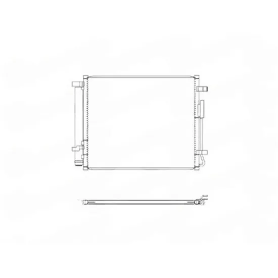 Radiator Aer Conditionat HYUNDAI TUCSON 2020-> Radiator condensator aer conditionat 1.6 benzina/hybrid (466x395) (KOYO) Perioada 2024 2025