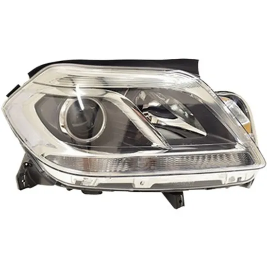 Far dreapta MERCEDES M-CLASS W166 2011->2015 perioada 2012 2013 2014 2015 cu motor reglaj, semnal alb, cu reglaj electric, cu bec H7/H7