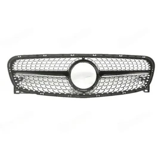 Grila Radiator MERCEDES GLA-CLASS X156 2013-> Grila radiator completa (DIAMOND tip) (cu bandou negru) Perioada 2014 2015 2016 2017
