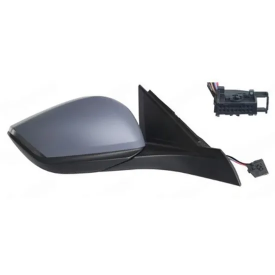 Oglinda PEUGEOT 308 3 2021-> Oglinda exterioara electrica cu incalzire pentru vopsit (cu semnal LED si senzor) (18 PIN) DREAPTA Perioada 2021 2022 2023 2024 2025