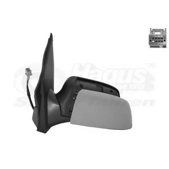 Oglinda FORD FIESTA 5 JH 2001->2010 Oglinda exterioara electrica cu incalzire rabatabila electric pentru vopsit 2006-> stanga Perioada 2005 2006 2007 2008 2009 2010