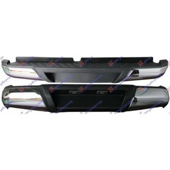 Bara Spate NISSAN NAVARA D23 2014-> Bara spate complet cromat Perioada 2015 2016 2017 2018 2019 2020 2021