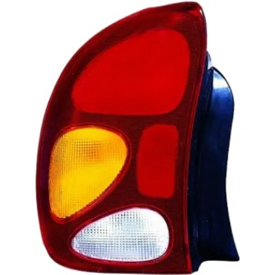 Lampa stop spate stanga DAEWOO LANOS 1997-> perioada 1997 1998 1999 2000 2001 2002 rosu, cu bec P21/5W, cu bec P21W, exterior