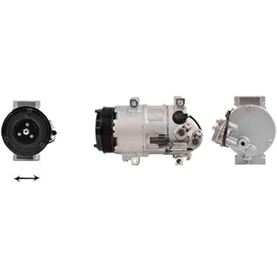 Compresor aer conditionat MERCEDES A-CLASS W169 2004->2012 pentru A 200 , perioada 2004 2005 2006 2007 2008 2009 2010 2011 2012