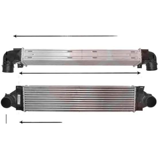 Intercooler VOLVO S60 2 2010->2018 T6 AWD 224KW 304CP , pentru motor B 6304 T4 perioada 2010 2011,2012,2013,2014 2015
