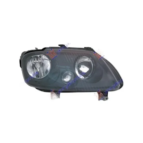 Faruri VW CADDY 3 2004->2015 Far dreapta H1/H7, cu regl electric, cu motor, fumuriu Perioada 2004 2005 2006 2007 2008 2009 2010 2011 2012 2013 2014