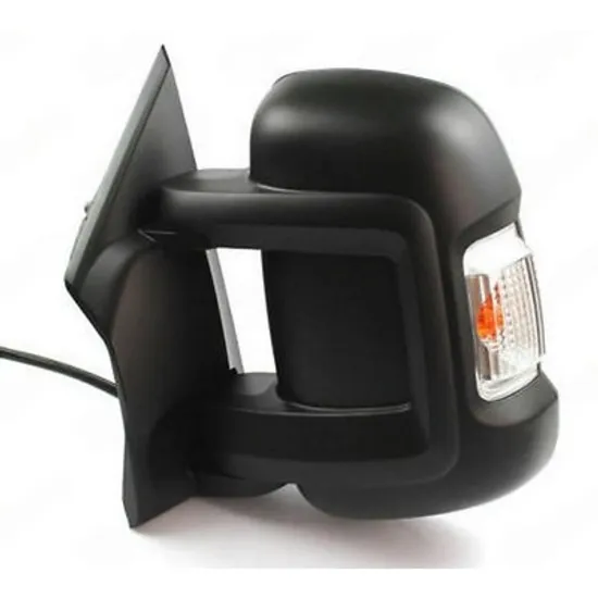Oglinda PEUGEOT BOXER 2006-> Oglinda exterioara manuala scurt (cu semnal si senzor) (cu lampa pozitie 16W) STANGA Perioada 2014 2015 2016 2017 2018 2019 2020