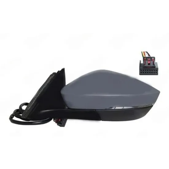 Oglinda SKODA SUPERB 3 2015-> Oglinda exterioara electrica cu incalzire pentru vopsit (cu semnal) (6 PIN) STANGA Perioada 2015 2016 2017 2018 2019