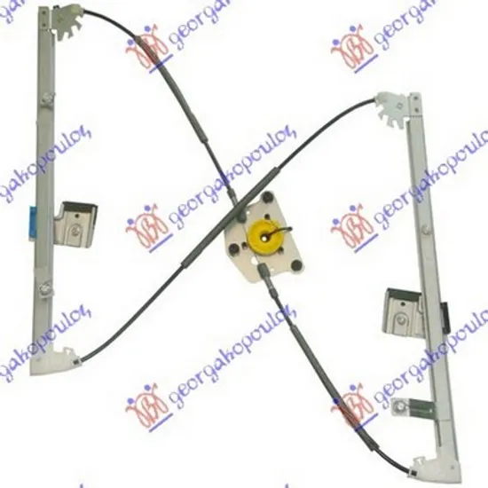 Macara Usa VW TOURAN 2010->2016 Macara usa fata reglaj electric fara motor dreapta, Perioada 2010 2011 2012 2013 2014 2015