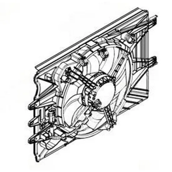 Ventilator Motor FIAT 500L 2012-> Ventilator (-A/C) 0.9-1.4T.-1.3JTD Perioada 2017 2018 2019 2020 2021 2022 2023